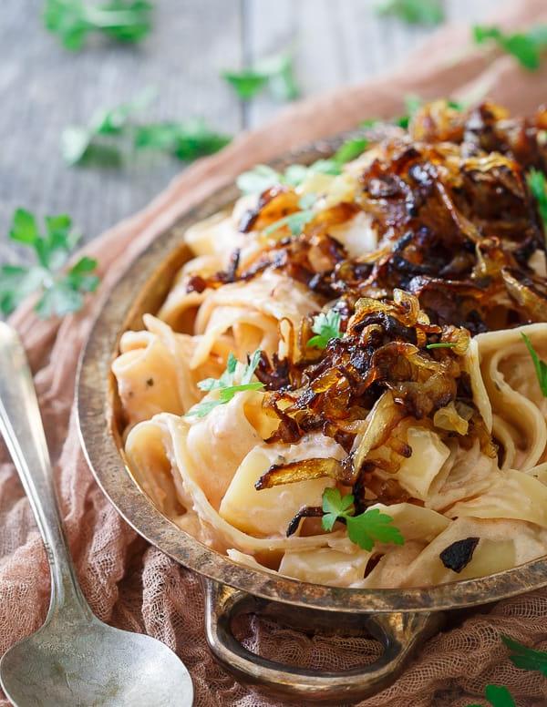 Κρεμώδης σάλτσα ντομάτας ranch pappardelle Κρεμώδης σάλτσα ντομάτας ranch pappardelle