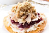 Reimagined Thanksgiving Tostadas