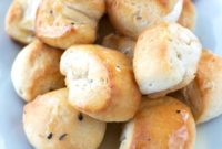 Honey Butter Glazed Garlic Bites