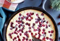 Festive Cranberry Cobbler