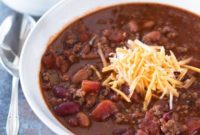 Hearty Black Porter Chili