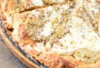 Savor Pistachio Pesto Pizza with Crème Fraîche and Roasted Garlic Win a KitchenAid