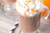 Spiced Orange Mocha Dream, Crowned with Espresso Cloud