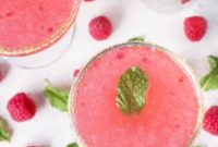 Minty Raspberry Fizz