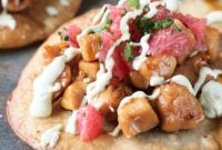 Vibrant Citrus Jalapeno Chicken Tostadas