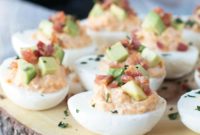 Chipotle Bacon Deviled Eggs