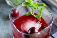 Cherry Bomb Whiskey Smash