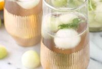Sun-Kissed Melon Sangria