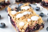 Blueberry Crumble Bars