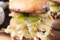 Spicy Hatch Green Chile Chicken Sliders
