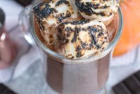 Spiced Pumpkin Bourbon Hot Chocolate