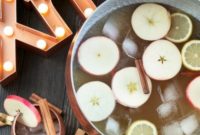 Spiced Gingerbread Bourbon Punch