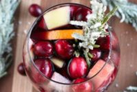 Yuletide Ruby Sangria Solo