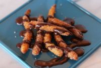 Churro Bites with Mexican Hot Chocolate Dip