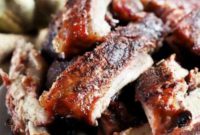 Autumn Pumpkin Spice Ribs