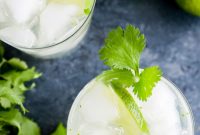 Cilantro Lime Gin and Tonic