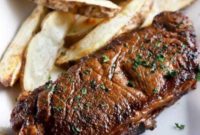 Bold Coffee Chili Rubbed Steak