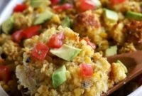 Southwestern Green Chile Cornbread Dressing