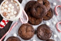 Cozy Peppermint Hot Cocoa Cookies