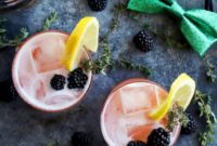 Garden Blackberry Thyme Irish Whiskey Sour