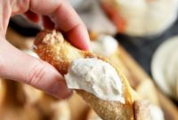 Decadent Churro Cheesecake Taquitos