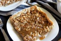 Salted Caramel Apple Slab Pie