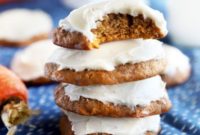 Spiced Carrot Cake Cookies