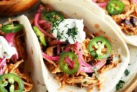 Speedy Instant Pot Chipotle Chicken Tacos