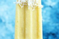 Tropical Pina Colada Popsicles