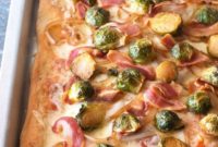 Signature Crispy Brussel Sprout and Pancetta Flatbread