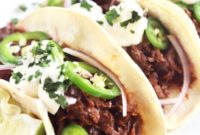 Instant Pot BBQ Short Rib Tacos
