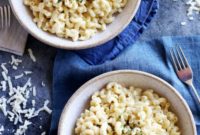 Instant Pot Creamy White Cheddar Mac and Cheese