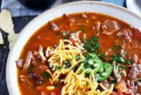 Tender Instant Pot Carne Asada Chili