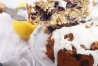 Tangy Blueberry Lemon Streusel Coffee Cake