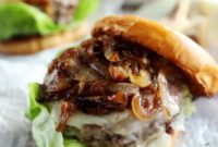 Caramelized Onion Dream Burger