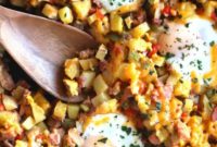 Zesty Ham and Potato Skillet