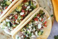 Greek Gyro Lamb Tacos