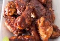 Sticky Spicy Miso Wings