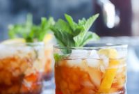 Southern Mint Julep Tea Punch