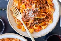 Fall-Off-The-Bone Instant Pot Short Rib Ragu