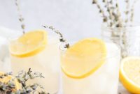 Blissful Lavender Lemonade Cocktail