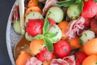 Sweet and Salty Melon Prosciutto Salad