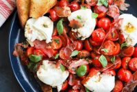 Creamy Burrata Caprese Salad