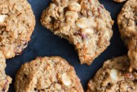 Cranberry White Chocolate Oatmeal Delights