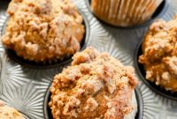 Spiced Pumpkin Banana Muffins