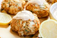 Golden Baked Crab Cakes