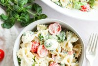 Sun-Kissed Caprese Farfalle Salad