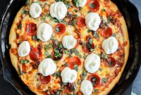 Sizzling Skillet Pepperoni Pie