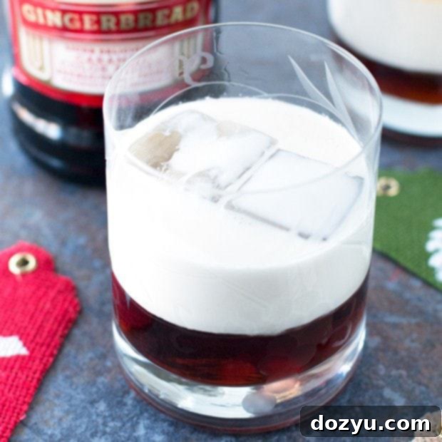 Gingerbread White Russian 7 Gingerbread White Russian | Delicious holiday cocktail