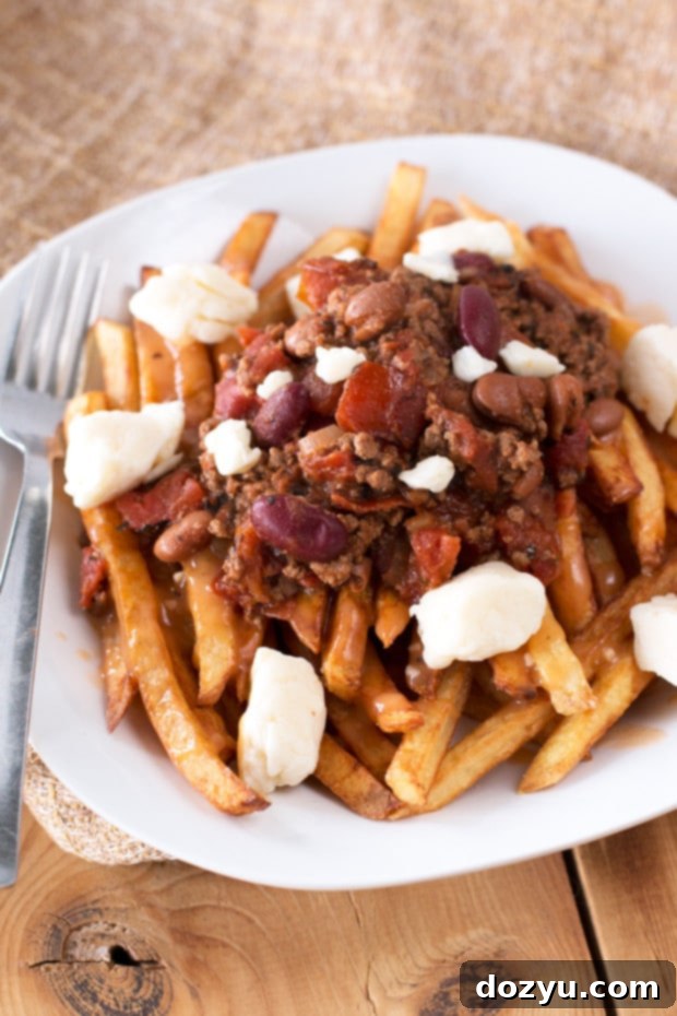Robust Black Porter Chili Poutine 3 Black Porter Chili Poutine Recipe | cakenknife.com